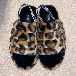 NWOT Ugg Cheetah Sandals